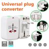 Universal Travel Power Adapter Converter Plug US EU AU to 12V 3A 36W Car Socket for Mini Fridge Fan Vacuum Cleaner Air Pump Heater Electronics Charging (110-240V Input)