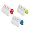 Toothpaste Tube Squeezers Toothpaste Roller, Manual Toothpaste Tube Roller Squeezer Tool, Toothbrush Squeezers, Toothpaste Clip Holder Stand Winder (Multi-Colored/3 Pcs) 2.17x1.57x1.57 2.17" x 1.57" x 1.57" As show