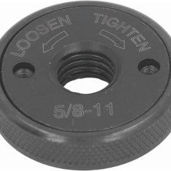5/8-11 Angle Grinder Flange Nut,Fast Self-Locking Flange for Portable Polishing & Grinding Machines,Ideal for DIY Projects and Professional Metal/Non-Metal Surface Finishing,Durable