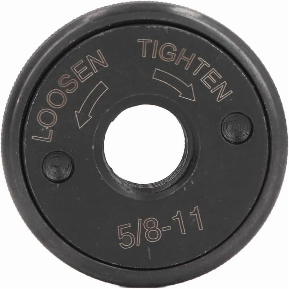 5/8-11 Angle Grinder Flange Nut,Fast Self-Locking Flange for Portable Polishing & Grinding Machines,Ideal for DIY Projects and Professional Metal/Non-Metal Surface Finishing,Durable 4 5/8-11 Angle Grinder Flange Nut,Fast Self-Locking Flange for Portable Polishing & Grinding Machines,Ideal for DIY Projects and Professional Metal/Non-Metal Surface Finishing,Durable - Image 4