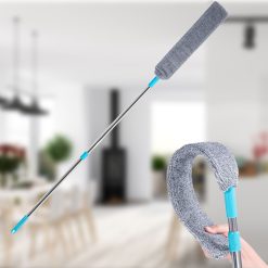 Alternative view of Retractable Gap Dust Cleaner Cleaning Tools with Extension Pole,Long Handle 48.5 inches Washable and Retractable Duster Brush for Cleaning Under Appliances Furniture Couch Fridge(Z1-Grey) Z1-Grey