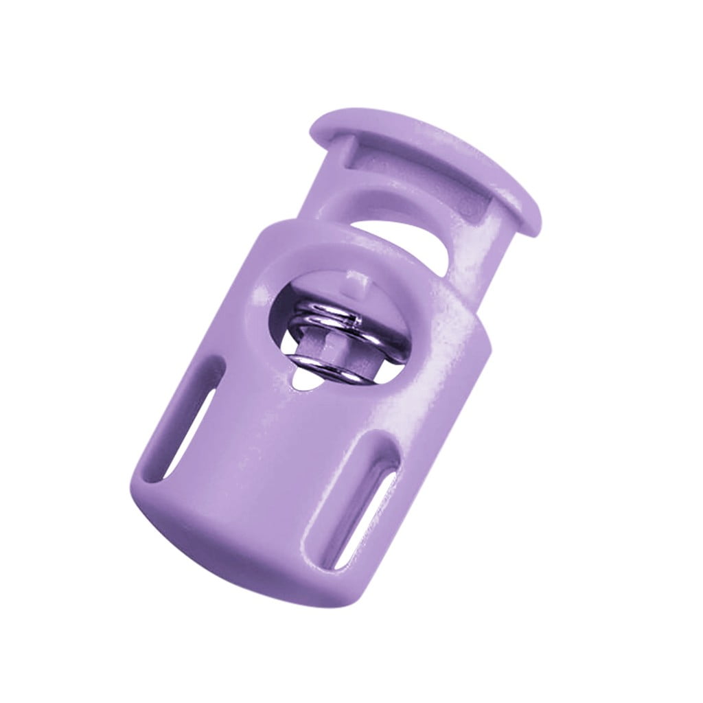 10Pcs Plastic Spring Cord Locks,Plastic Cord Locks Single Hole Spring Toggle Stopper Cord Stops,Cord Lock for Drawstring, Paracord Toggle Stopper Clasp,Shoelaces, Drawstrings, Paracord, Bags Black 3 10Pcs Plastic Spring Cord Locks,Plastic Cord Locks Single Hole Spring Toggle Stopper Cord Stops,Cord Lock for Drawstring, Paracord Toggle Stopper Clasp,Shoelaces, Drawstrings, Paracord, Bags Black - Image 3