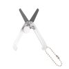 Mini folding scissors with keychain, 1.85 inch