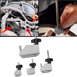 4PCS Fluid Line Hose Pinch Off Pliers Set,Fluid Line Hose Off Pinch Set Tool Hose Clamp Pliers Set 1-3/4" 1" 1/2" 3/8" for Fuel Radiator Heater Hose,Heavy-Duty Automotive Fluid Line Clamp Tool 7 V1189 LWWAL 20260401 07115 202604031825 02 1