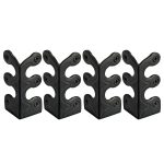 4-Pack Brass Corner Protectors for Furniture