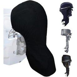 Outboard Motor Cover 420D Waterproof UV Resistant, 30-60 PS