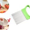 Vegetable slicer with 15 stainless steel pins