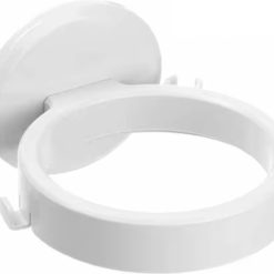 No Drilling Required Hair Dryer Holder | Hair Dryer Wall Bracket | Hair Dryer Holder | Hair Dryer Holder | Self-Adhesive | WHITE