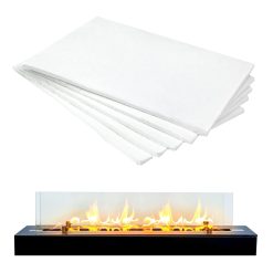 Carbon Felt Wick Bioethanol Fuel 5-Pack 11.8x7.87In