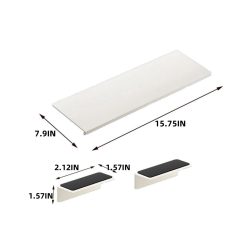 Alternative view of Carbon Steel Countertop Extension Board 15.75 x 7.9 In