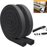Foam weather stripping tape for air conditioner windows