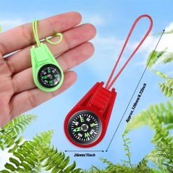 Alternative view of 25-Piece Mini Compass Keychain Set Multi-Colour