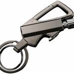 Permanent Match Keychain Lighter with Bottle Opener