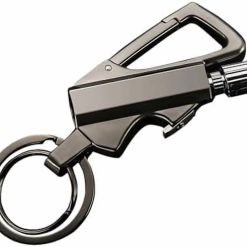 Permanent Match Keychain Lighter with Bottle Opener