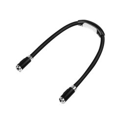 Alternative view of Rechargeable LED neck reading light with flexible arms