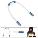Rechargeable LED neck reading light
