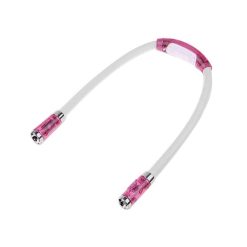 Alternative view of LED Neck Reading Light with Flexible Arms, Pink