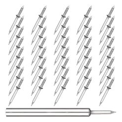 HOOWIFFY Double-Ended Iron Nails for Seamless Construction & Installation, Heavy-Duty Nails, 1 Set