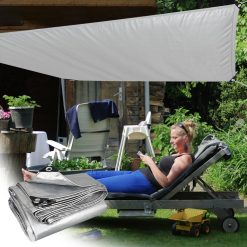 Alternative view of Heavy duty tarp cover 200x200cm waterproof UV resistant