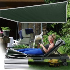 Alternative view of Heavy duty tarpaulin 200x200cm waterproof UV resistant