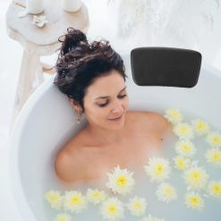 Bathtub Pillow Leather Black 29cm 12 V1189 WXFWAL 20260326 02269 202603281406 04