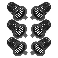 Black Fish Tank Plant Holder 6-Pack with Aeration Slots 11 V1189 WXFWAL 20260326 02558 202603281450 04