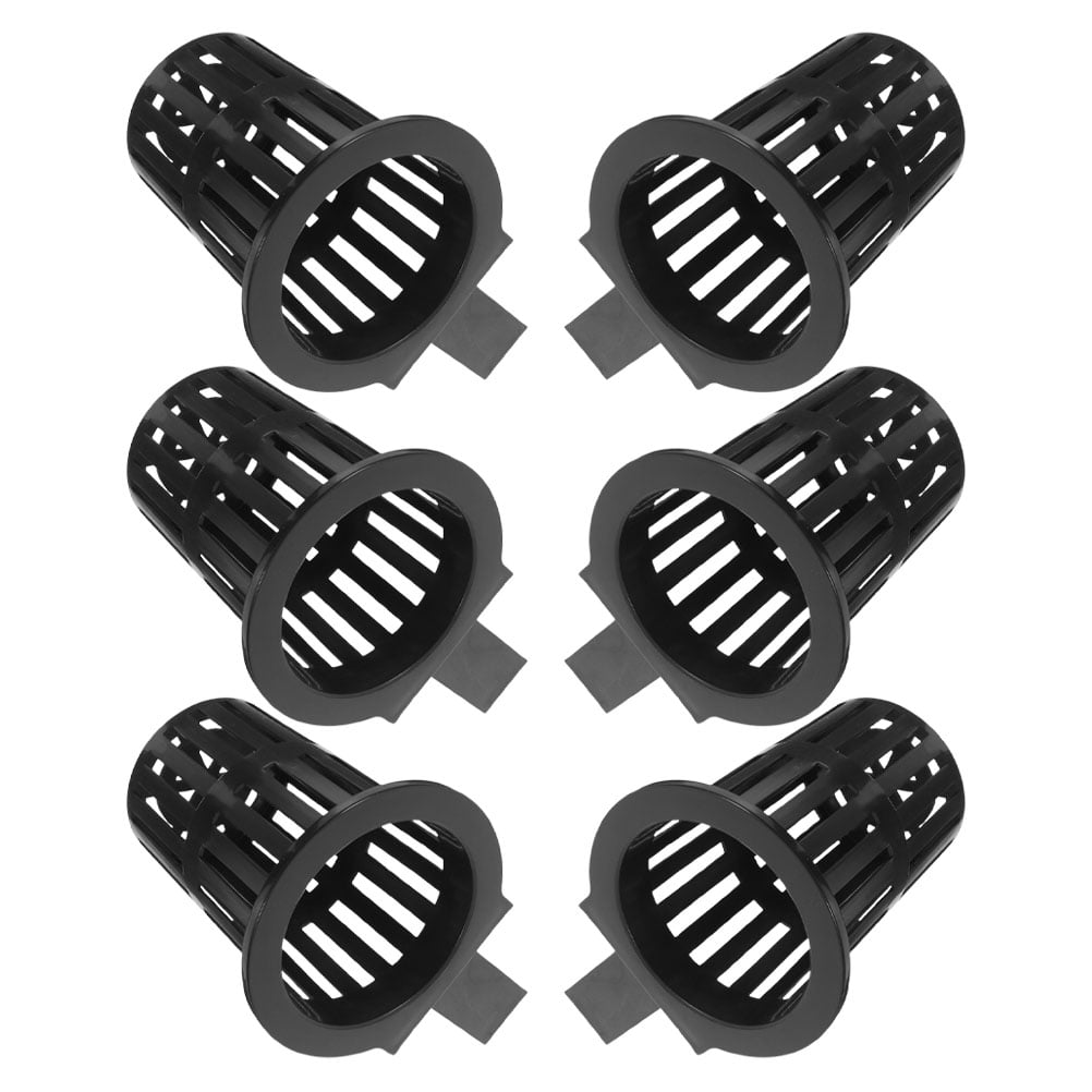 Black Fish Tank Plant Holder 6-Pack with Aeration Slots 5 Black Fish Tank Plant Holder 6-Pack with Aeration Slots - Image 5