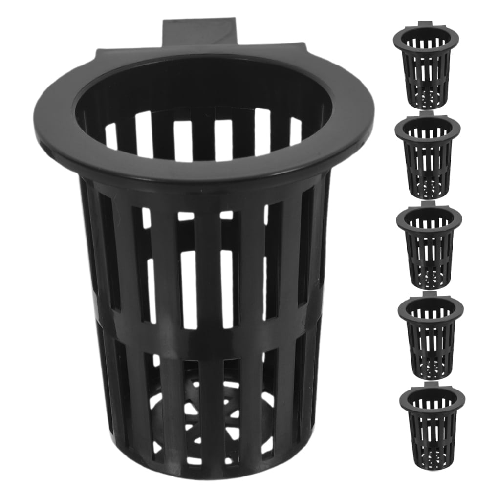 Black Fish Tank Plant Holder 6-Pack with Aeration Slots 6 Black Fish Tank Plant Holder 6-Pack with Aeration Slots - Image 6