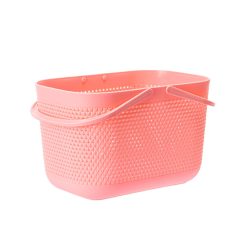 Portable Storage Basket with Handle 28.5cm Orange