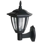 Solar wall lanterns with motion sensor LED, IP44 waterproof