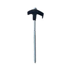 Heavy duty screw-in tent stakes 8 inch, pack of 8