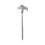 Screw-in tent stakes 8 inch, pack of 12