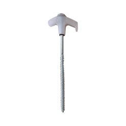 Screw-in tent stakes 8 inch, pack of 12