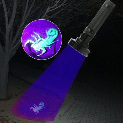 Alternative view of Ultraviolet Flashlights UV Detector, LED Flashlights  Pet Urine Detector for Cat Urine, Stains, Bed Bug, Batteries not Included (100-UV purple flashlight)