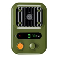Anti Barking Device for Dogs, Rechargeable Ultrasonic Dog Control Devices Up to 50 Ft Range with 3 Modes,Silencer Sonic Barking Deterrent Indoor/Outdoor Safe for Dog & People green