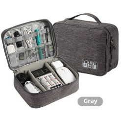 Alternative view of Headset Organizer Bag,Electronics Accessories Carrying Case for Referee Communication System for Cable Charger Volleyball Soccer Ref Officials