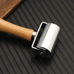 Alternative view of 1Pcs 60mm Heavy Duty Leather Press Seam Roller , Leather Press Laminating Roller Edge Roller Leather Edge Creaser and Smoother Platen Tool for Leather(Medium)