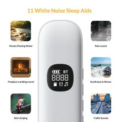 Alternative view of Under Pillow Speaker for Sleeping, Sleepbar Speakerr Under Pillow, White Noise Machine Audio Pillow Sleep Earphone, Mini Portable Sleep Speaker for Travel