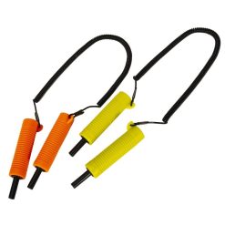 Alternative view of 2pcs Ice Picks for Ice Fishing Safety Picks Awls with Emergency Whistle with Lanyard Breaking Tools Accessories for Rescue Signaling Skating, Skiing, Sledding or Walking on Ice.