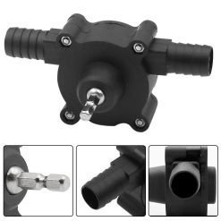Alternative view of Hand Electric Drill Pump, Self-Priming Pump Electric Drill Small Household Home Water Transfer Pumps  Black