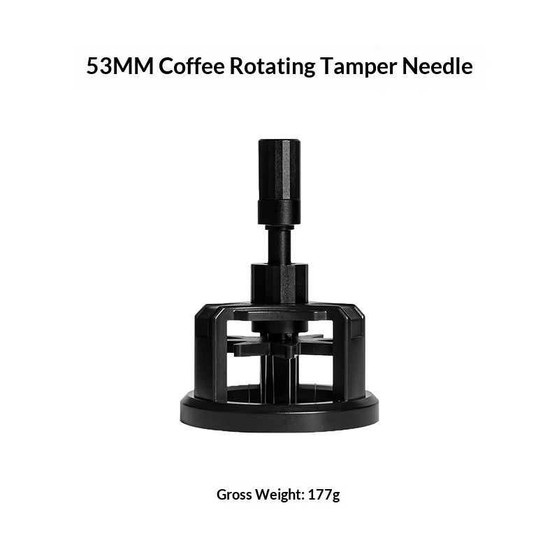 WDT Tool Espresso 53mm, 10 Needle Espresso Stirrer Distribution Tool for Barista, Adjustable Depth Espresso Needle Distributor with Magnetic Base (53mm) 2 WDT Tool Espresso 53mm, 10 Needle Espresso Stirrer Distribution Tool for Barista, Adjustable Depth Espresso Needle Distributor with Magnetic Base (53mm) - Image 2