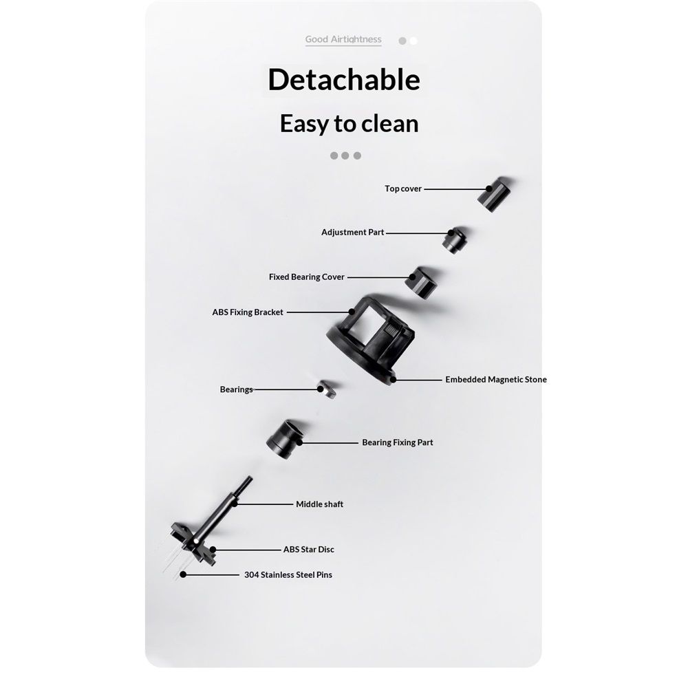 WDT Tool Espresso 53mm, 10 Needle Espresso Stirrer Distribution Tool for Barista, Adjustable Depth Espresso Needle Distributor with Magnetic Base (53mm) 5 WDT Tool Espresso 53mm, 10 Needle Espresso Stirrer Distribution Tool for Barista, Adjustable Depth Espresso Needle Distributor with Magnetic Base (53mm) - Image 5