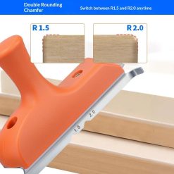 Alternative view of Imbot Edge Banding Trimmer With Stainless Steel Blade，Woodworking Trimmer For Deburring, Edge Planing,Correcting Wood Edges, Woodworking, Veneer（Edge trimming knife+bag）