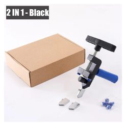 Alternative view of Glass Cutter, 2 in 1 Glass Cutting Tool  3 Tungsten Steel Blades, 4 Tips, Screwdriver, Ceramic Tile, Glazed Tiles Blue