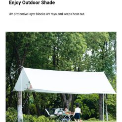 V1221 BLACK CANOPY VERSION CANOPY FOLDING TABLE 2 MOON CHAIRS 10