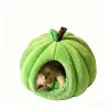 Pumpkin pet bed, green, medium