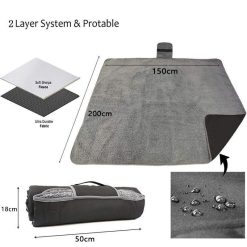 V1221 OUTDOOR CAMPING BLANKET BLACK 04