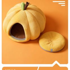 V1221 YELLOW PUMPKIN SHORT PLUSH VERSION M 02