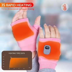BLACK USB Electric Heating Fingerless Gloves 13 V1232 JRST001 202604131536 03