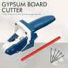 Gypsum board cutter kit with tape measure and spare blades